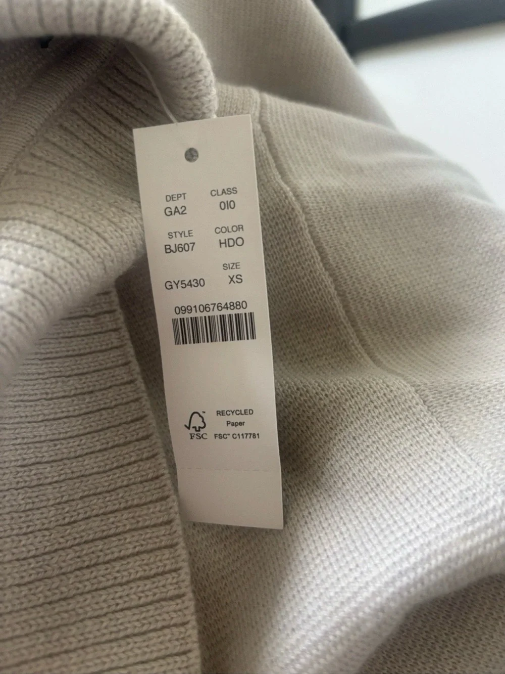 J.Crew Cotton-Wool Blend Knit Sweater Coat Cardigan Size XS Dove Gray